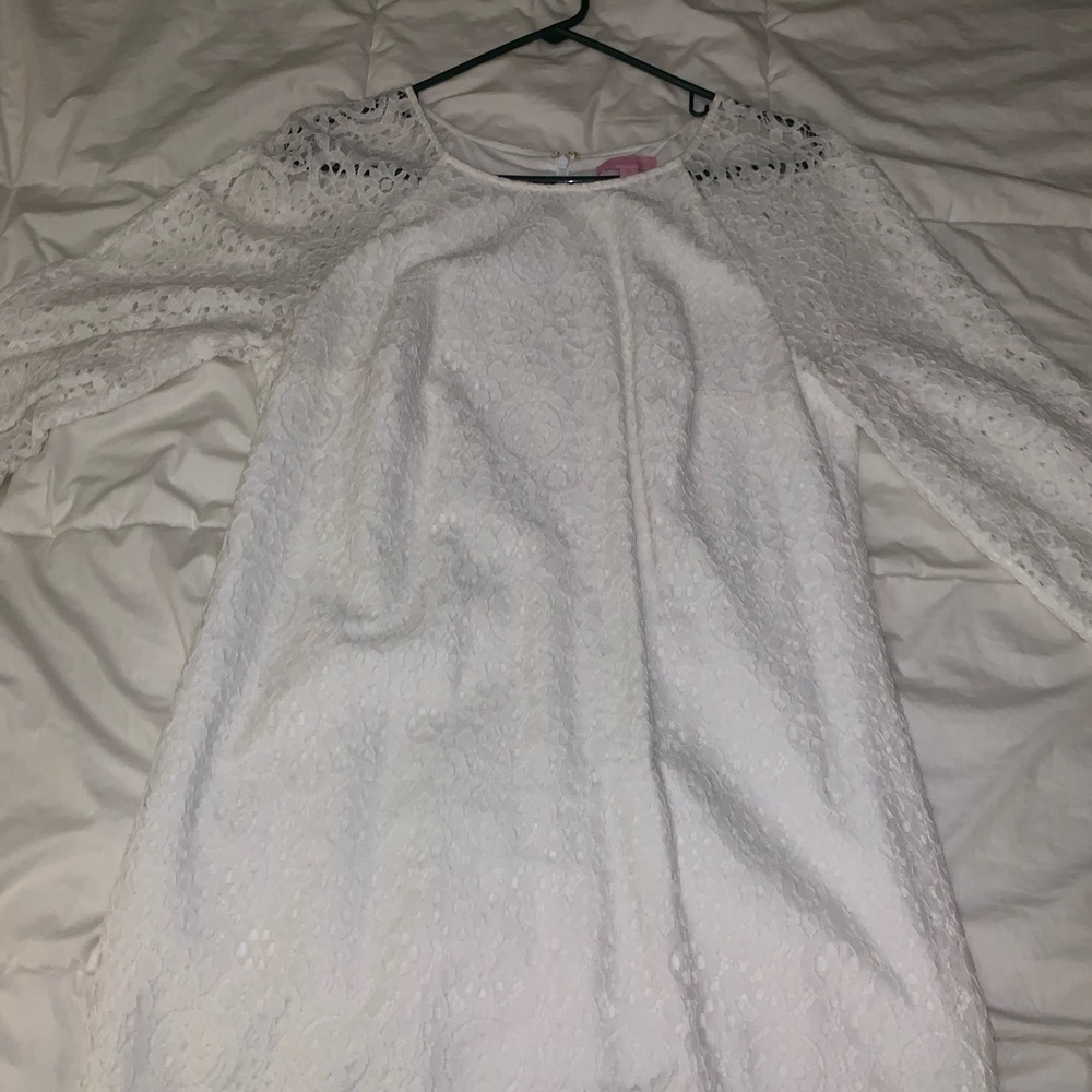 White lace Lilly Pulitzer Dress